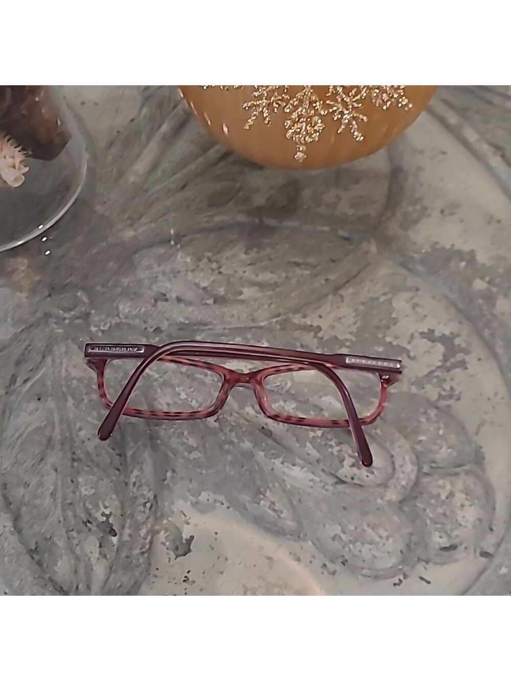 BURBERRY PERSCRIPTION GLASSES FRAMES RED